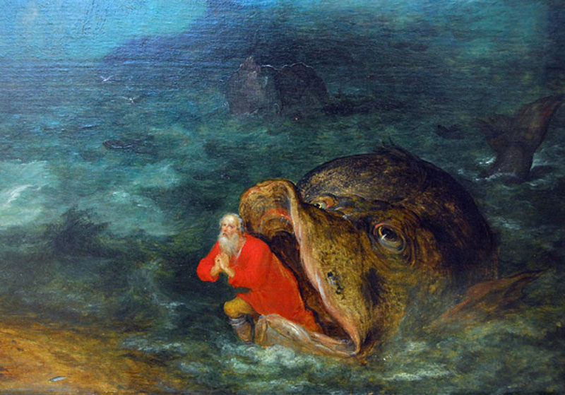 Пророк Иона и кит.