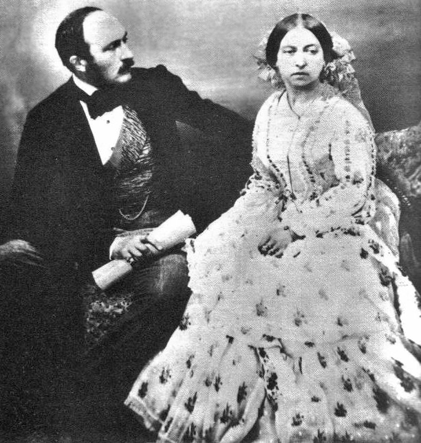 Принц Альберт и королева Виктория