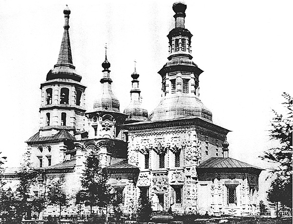Крестовоздвиженская церковь в Иркутске
