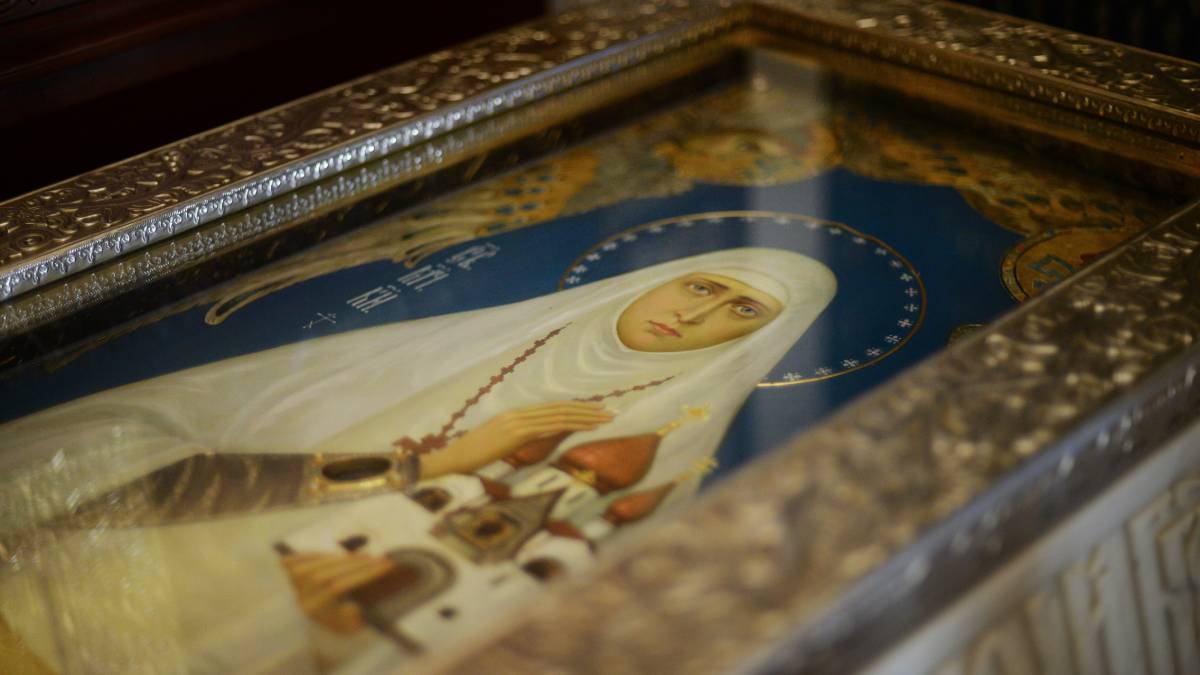 Икона святой мученицы великой княгини Елизаветы Фёдоровны Романовой