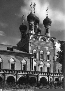 Церковь Преподобного Сергия Радонежского в Высоко-Петровском монастыре