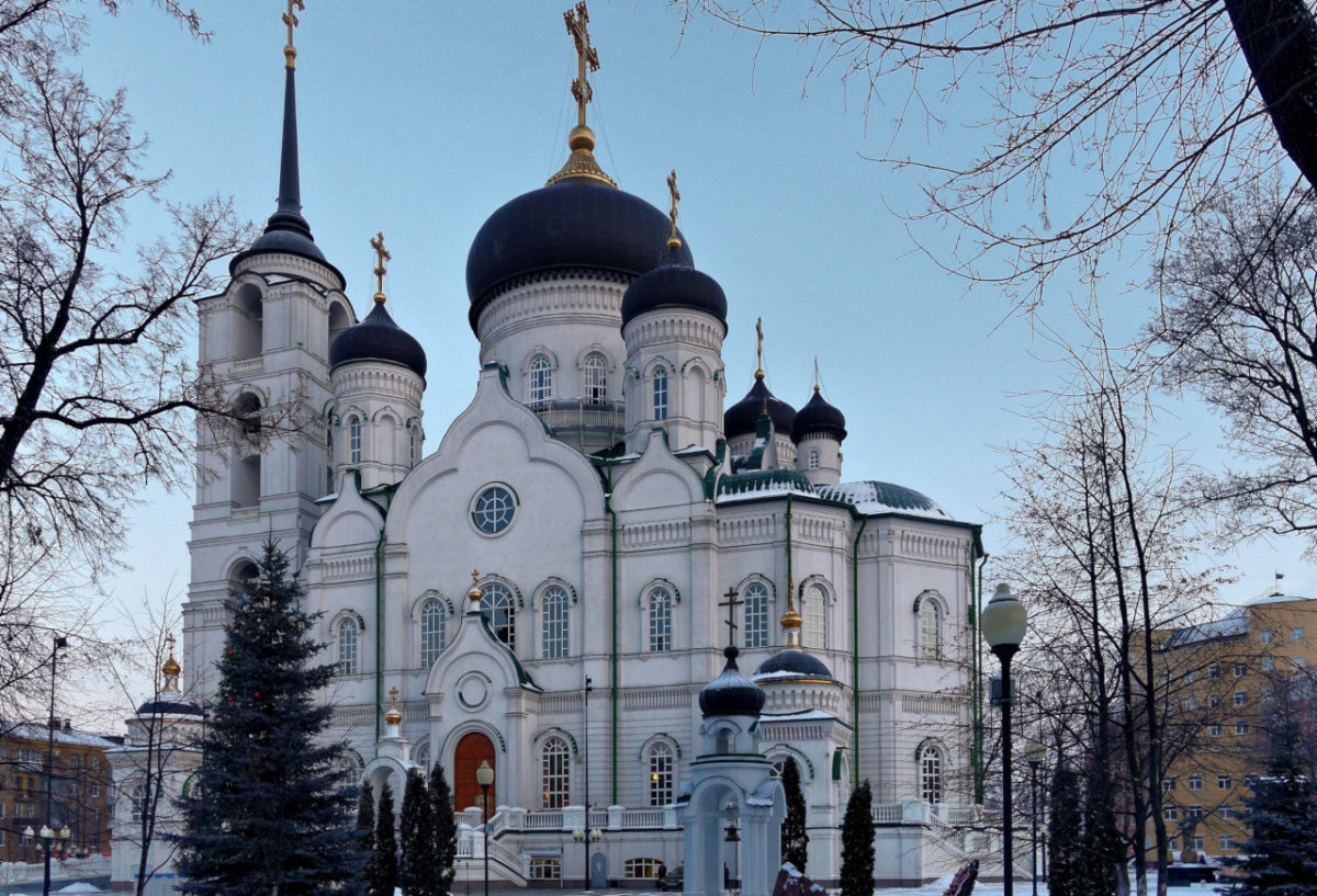 Благовещенский собор воронеж фото