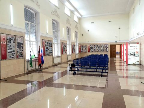Зал ожидания вокзала станции Черняховск