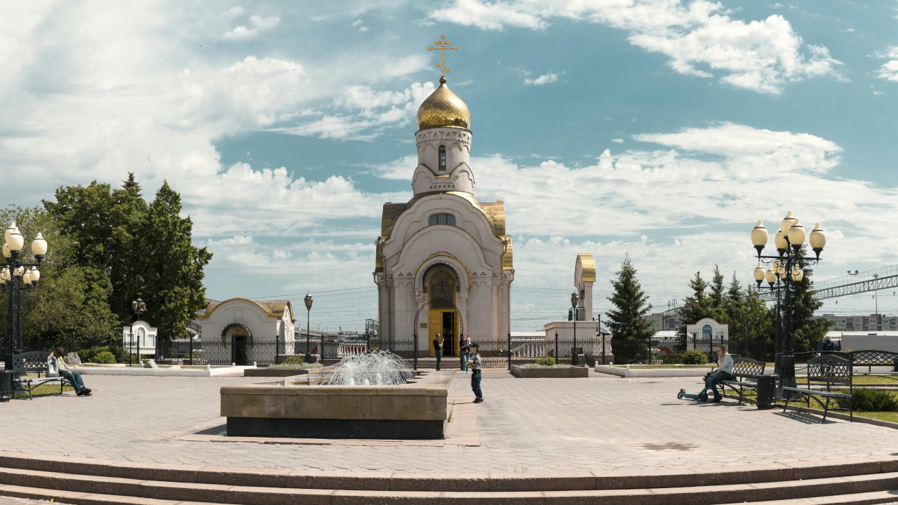 Храм в честь Смоленской иконы Божией Матери «Одигитрия» на железнодорожном вокзале