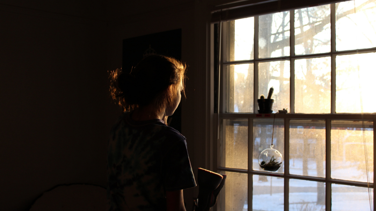 Женщина у окна