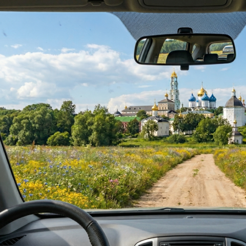 Поездки по Подмосковью